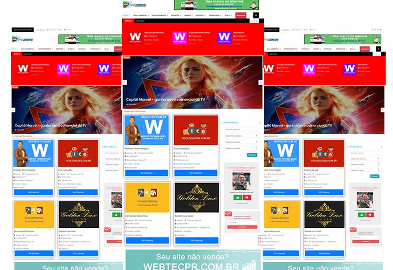 Webtec News 12 - 66 - Aplicativo e site para guia comercial estilo shoppee e olx
