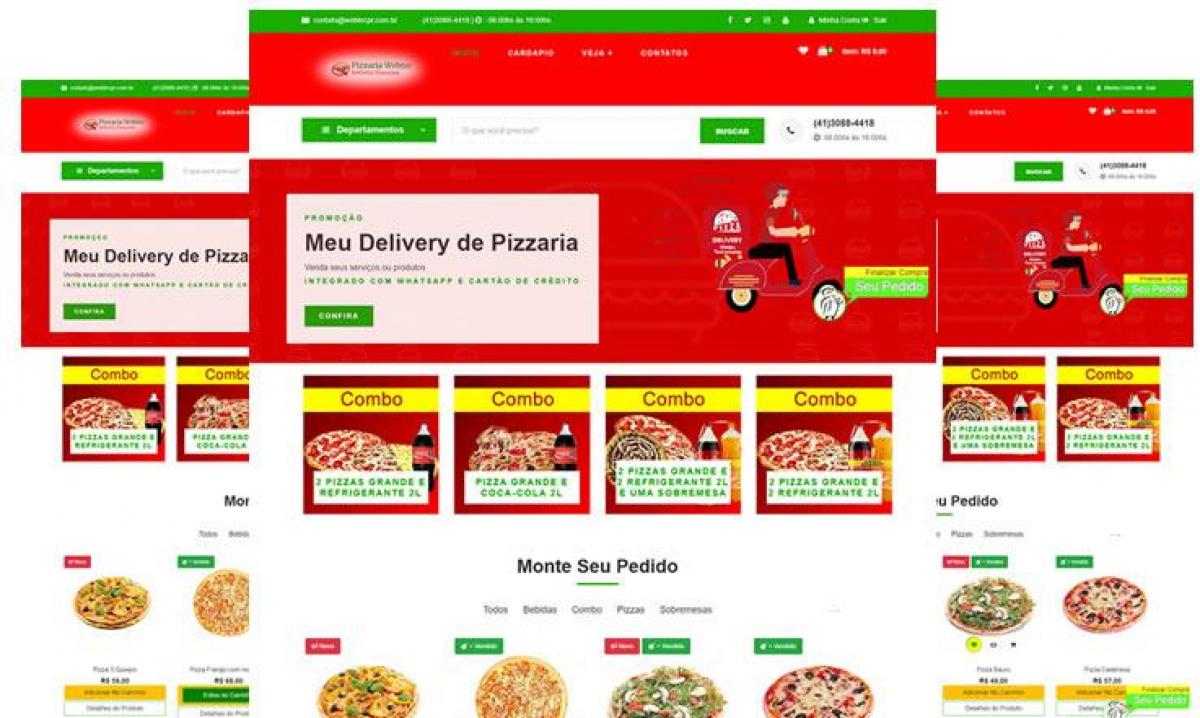 Sistema Delivery para Pizzarias