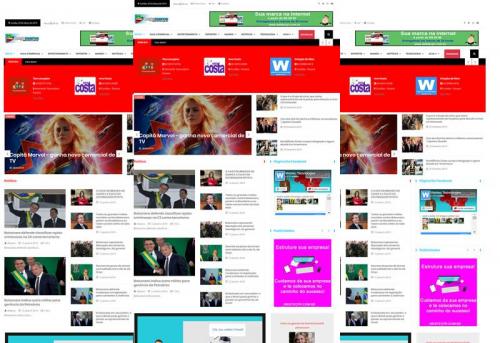 Webtec News 12 - 14 - Venda assinatura de notícias e guia comercial  com um site pronto de notícias