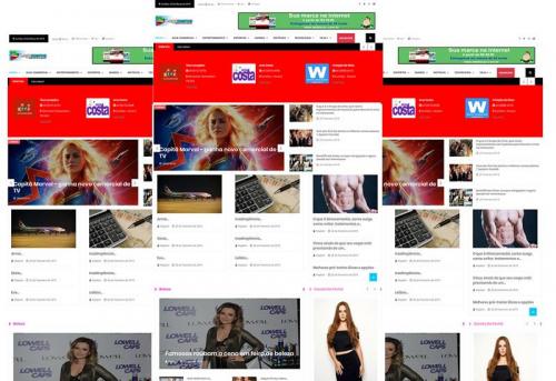 Webtec News 12 - 15 - Site pronto para Jornal online - Blog pronto e Catalogo de Empresas online