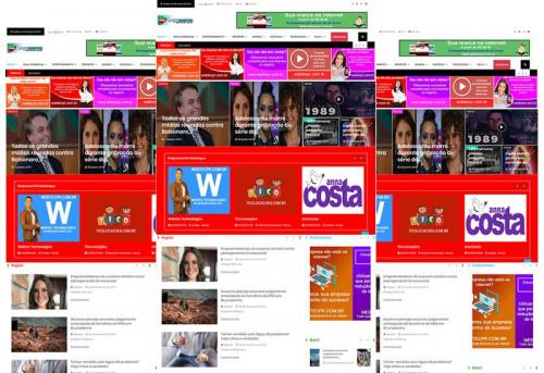Webtec News 12 - 26 - Como ganhar dinheiro online - Como vender espaços para banners - Blog
